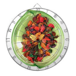 Schönes, phantastisches Design der Rose Dartscheibe