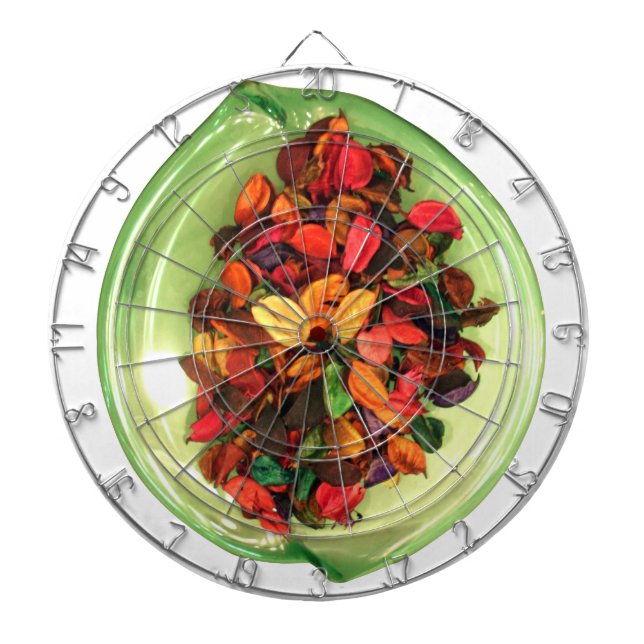 Schönes, phantastisches Design der Rose Dartscheibe (vorne)