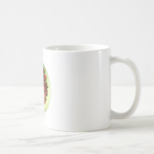 Schönes, phantastisches Design der Rose Kaffeetasse