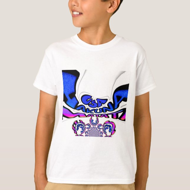 Schönes, Phantastisches Design von USA Fun Text Ar T-Shirt (Vorderseite)