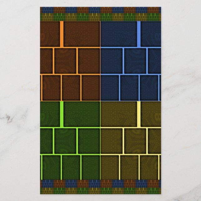 Schönes Phantastisches geometrisches Design (Vorderseite)