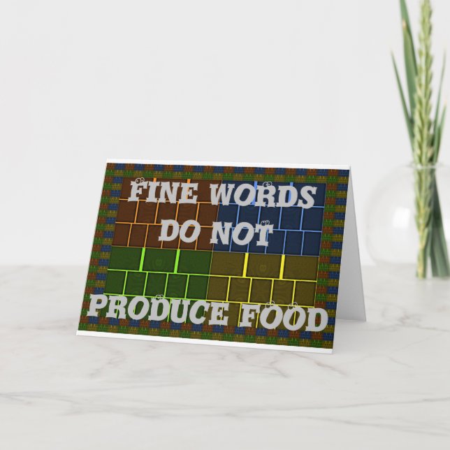 Schönes Phantastisches geometrisches Design Karte (Vorderseite)