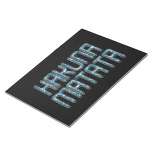 Schönes phantastisches Hakuna Matata Swahili Zitat Notizblock