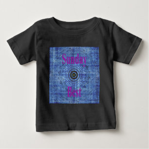 Schönes Phantastisches modernes Denim Design: Sonn Baby T-shirt