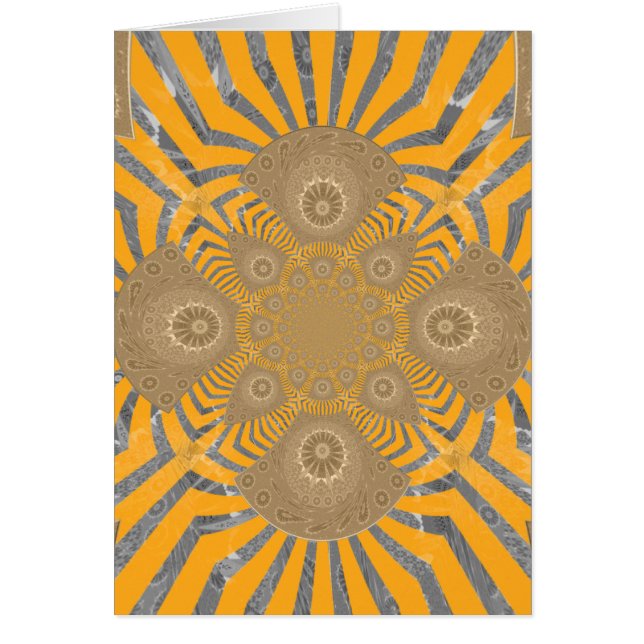 Schönes, phantastisches symmetrisches Musterdesign (Vorne)