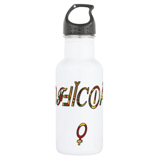 Schönes, phantastisches und anpassbares Design Edelstahlflasche (Vorderseite)