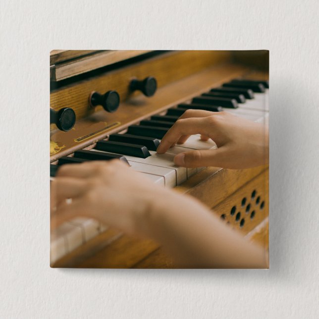 Schönes Piano Button (Vorderseite)