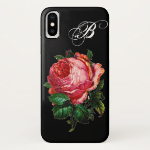 SCHÖNES PINK ROSE MONOGRAMM Case-Mate iPhone HÜLLE