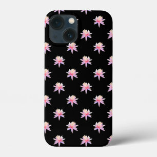 Schönes Pink White Lotus Blume Muster Case-Mate iPhone Hülle