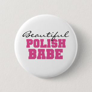 Schönes polnisches Baby Button