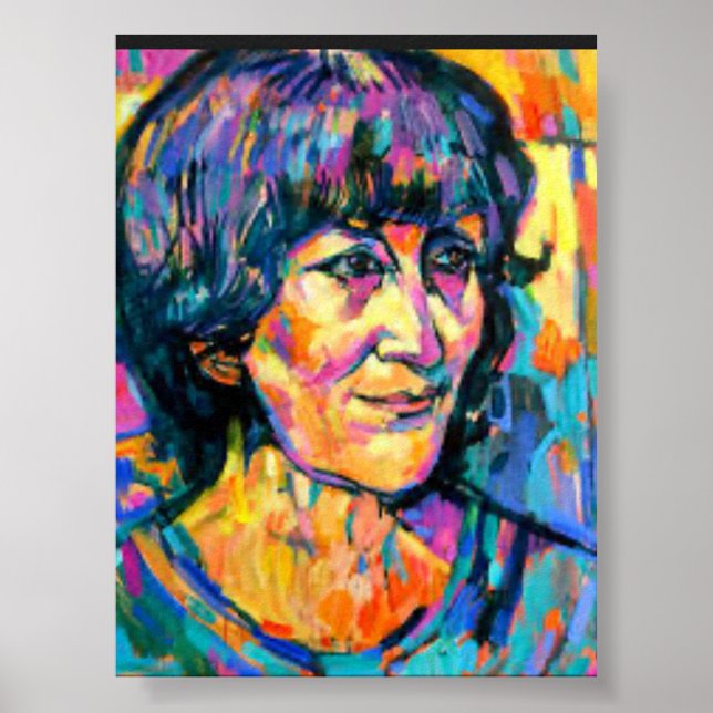 Schönes Portrait Poster (Vorne)