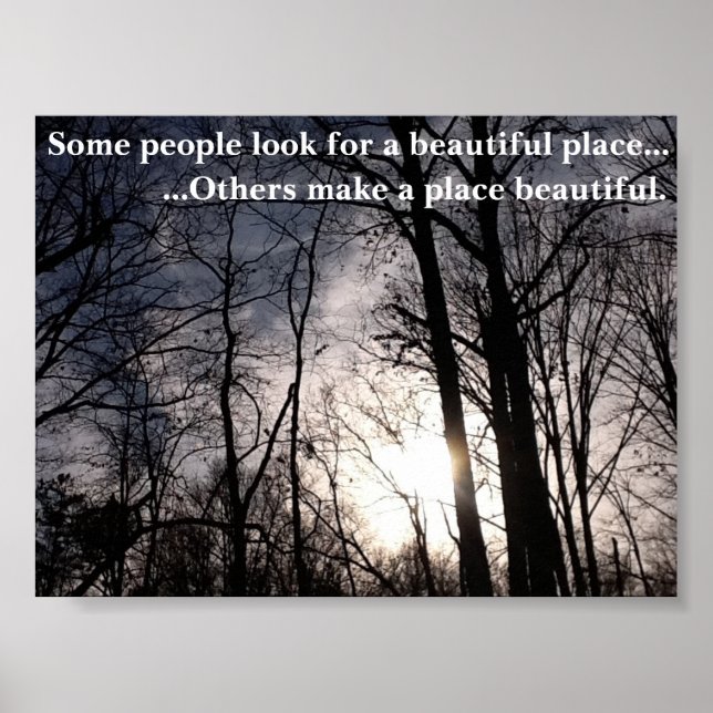 Schönes Poster (Vorne)