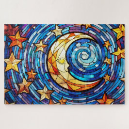 Schönes Rätsel der Tropischen Buntglaskunst Puzzle