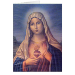 Schönes religiöses Heiliges Herz der Jungfrau Mary