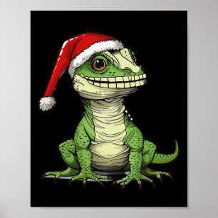 Schönes Reptilkostüm für festliche Lizensierer Lie Poster