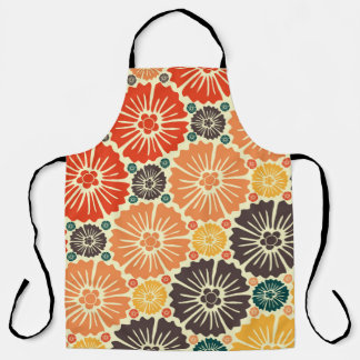 Schönes Retro-Jugendstil Schürze