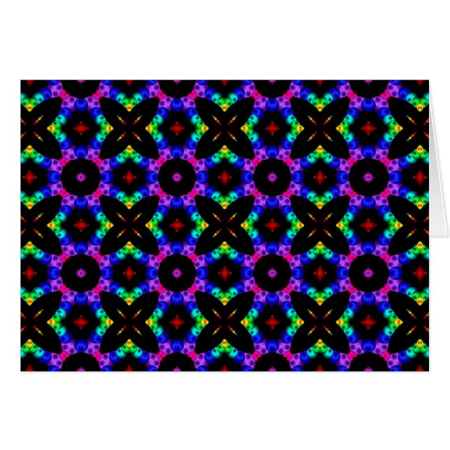 Schönes Retro-Muster (Vorderseite (Horizontal))