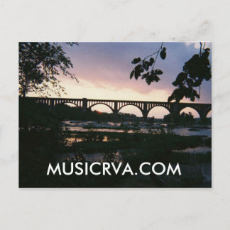 SCHÖNES RICHMOND VIRGINIA SUNSET POSTKARTE