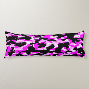Schönes rosa Camouflage Kissen