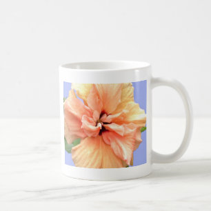 Schönes Rosa und gelbe Plumeria Tasse