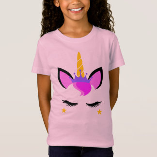 Schönes rosa Unicorn-Shirt T-Shirt