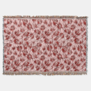 Schönes Rot-Rosa-Abstract-Design Decke