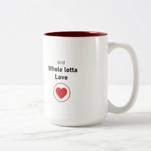 Schönes Ruhestandsgeschenk Zweifarbige Tasse