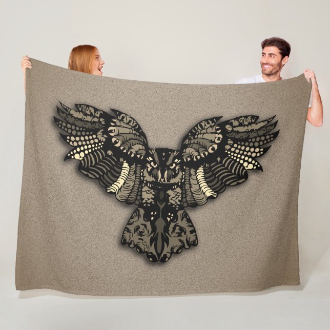Schönes rustikales Schaf Fleecedecke (Beispiel)