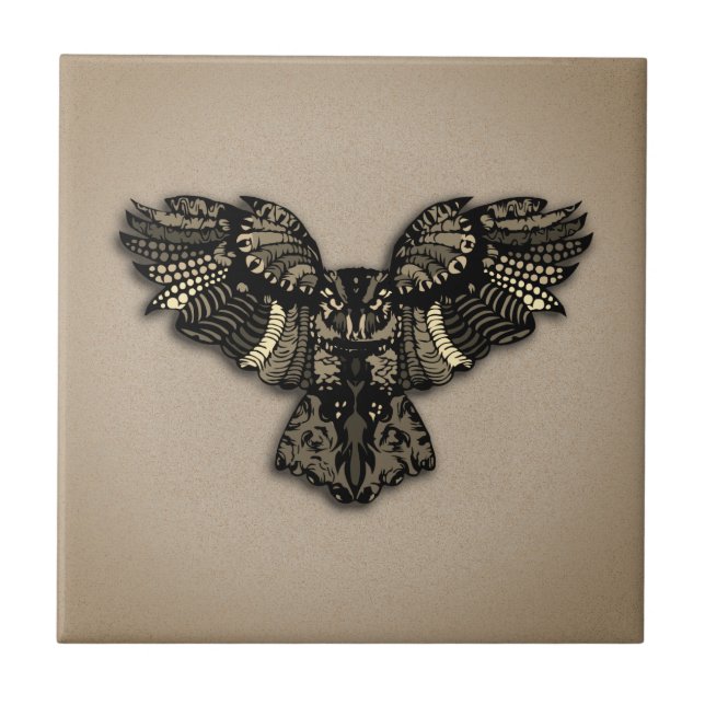 Schönes rustikales Schaf Fliese (Vorderseite)