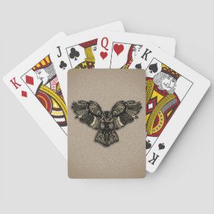 Schönes rustikales Schaf Spielkarten