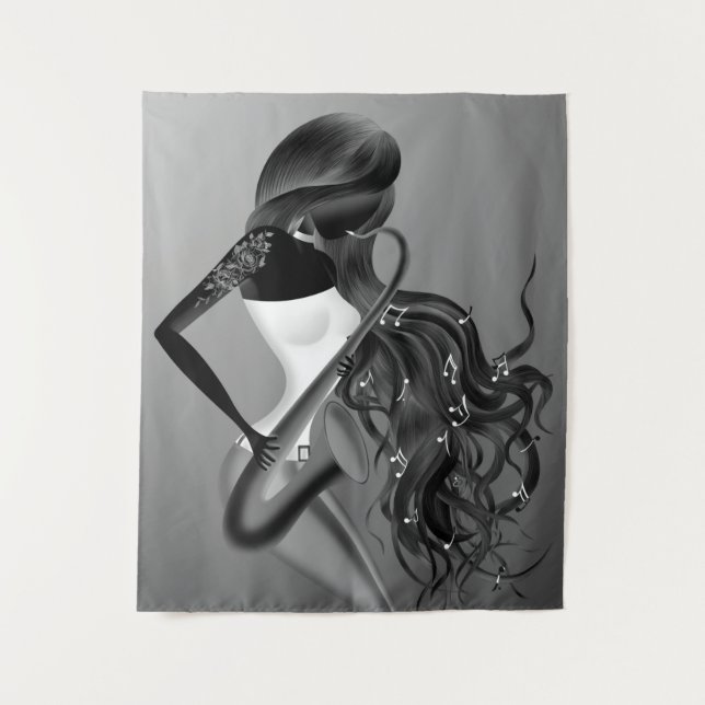 Schönes sächsisches Tapestry Wandteppich (Vorderseite)