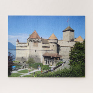 Schönes Schloss Chillon Puzzle