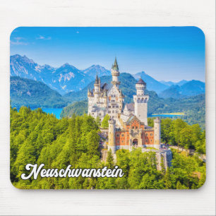 Schönes Schloss Neuschwanstein, Deutschland Mousepad