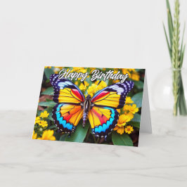 Schönes Schmetterlingsdesign Karte