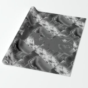 schönes Schmetterlingspapier GRAU BLACK Wrapping P Geschenkpapier
