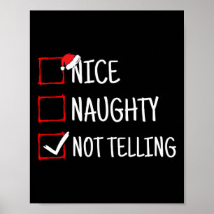 Schönes, schmutziges Weihnachtsgeschenk Poster