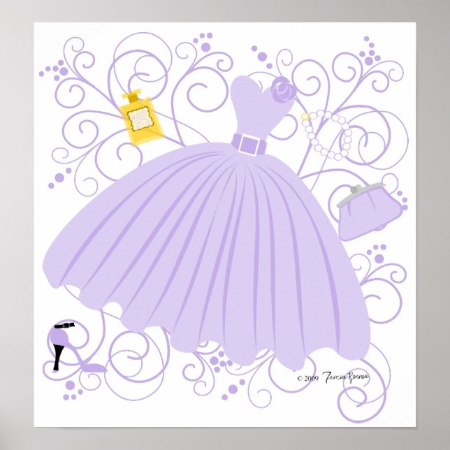 Schönes, schönes Kleid Poster (Vorne)