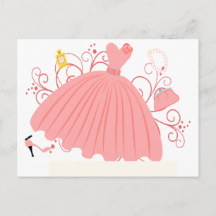 Schönes, schönes Kleid Postkarte