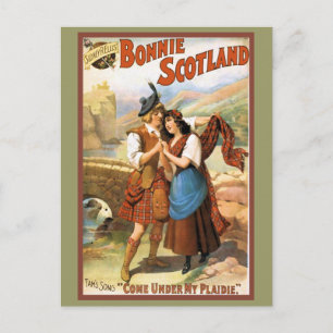 Schönes Schottland Postkarte