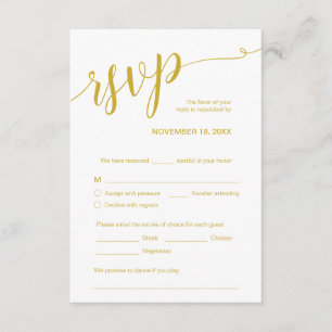 Schönes Script, UAWG, Gelbes Gold, Respekt Begleitkarte