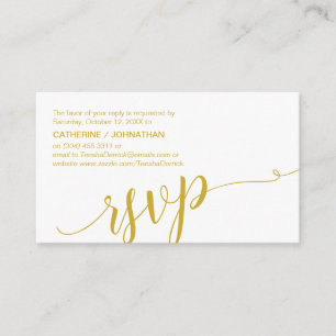 Schönes Script, UAWG, Gelbes Gold, Respekt Begleitkarte