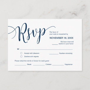 Schönes Script, UAWG, Navy Blue, Respektto Begleitkarte