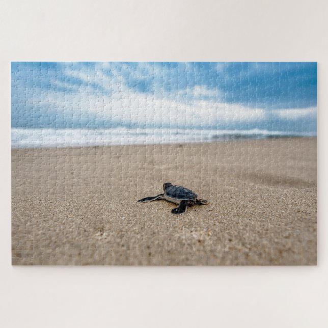Schönes Sea Turtle Jigsaw Puzzle (Horizontal)