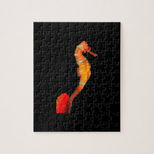 Schönes Seepferd vorne Puzzle