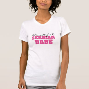 Schönes serbisches Baby T-Shirt