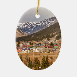 Schönes Silverton Colorado Keramik Ornament