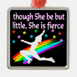 SCHÖNES SKATEN-DESIGN ORNAMENT AUS METALL