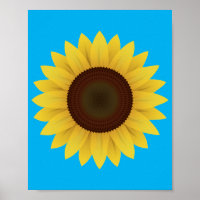Schönes Sommersonnengebläse Poster