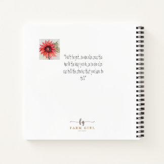 Schönes Sonnenblumen-Notebook und Journal Notizbuch