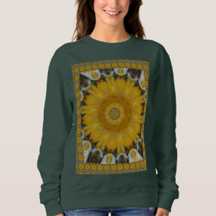 Schönes Sonnenblumendesign Sweatshirt
